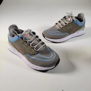 FitVille Scride Core Running Shoes Gray Blue Men’s Size 9W Wide Athletic...